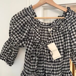 Doen Ischia Noir Gingham - Small